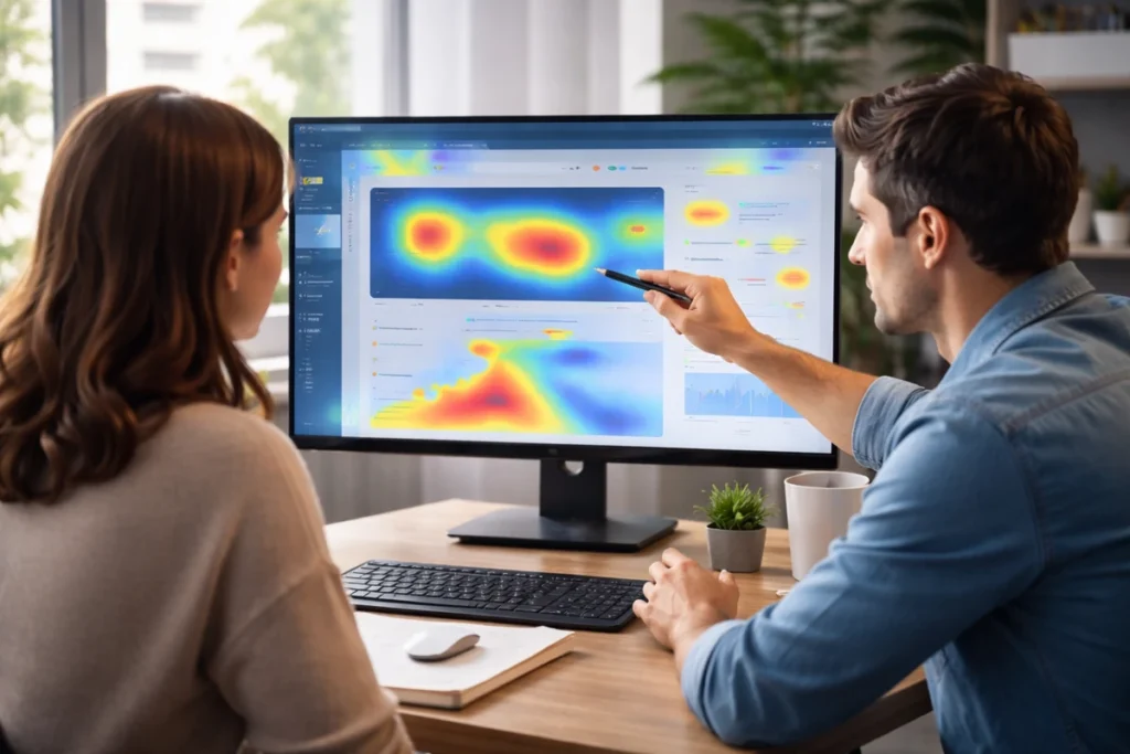 Using Analytics Tools to Spot Problems: Heat Mapping